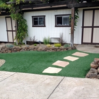 Artificial Grass Installation Oakley, California Landscape Design, Landscaping Ideas For Front Yard