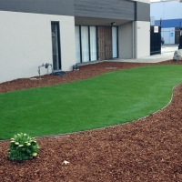 Faux Grass Peters, California Paver Patio, Commercial Landscape