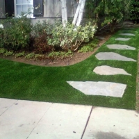 Grass Carpet Soquel, California Paver Patio, Front Yard Design