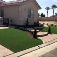 Installing Artificial Grass Loma Mar, California Lawn And Garden, Front Yard Ideas