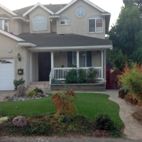 Synthetic Turf El Granada, California Garden Ideas, Front Yard Design