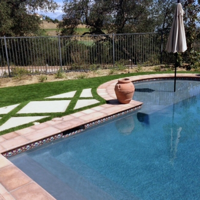 Artificial Turf Davenport, California Lawns, Backyard Designs