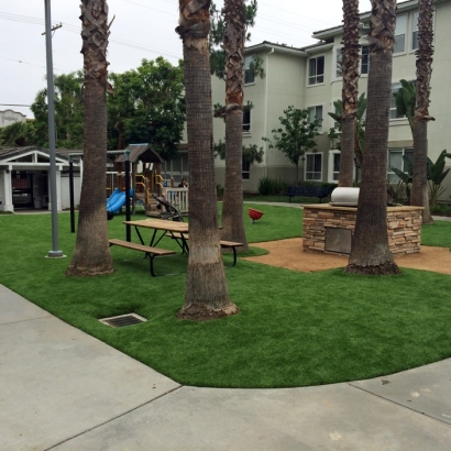 Faux Grass Benicia, California Landscape Rock, Commercial Landscape