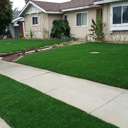 Synthetic Grass Emerald Lake Hills, California Rooftop, Small Front Yard Landscaping