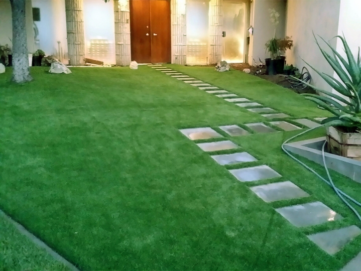 Artificial Turf Benicia, California Rooftop, Pavers