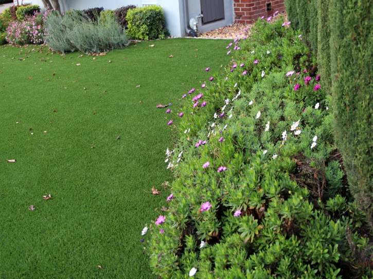 Artificial Turf Installation San Mateo, California Landscaping Business, Front Yard