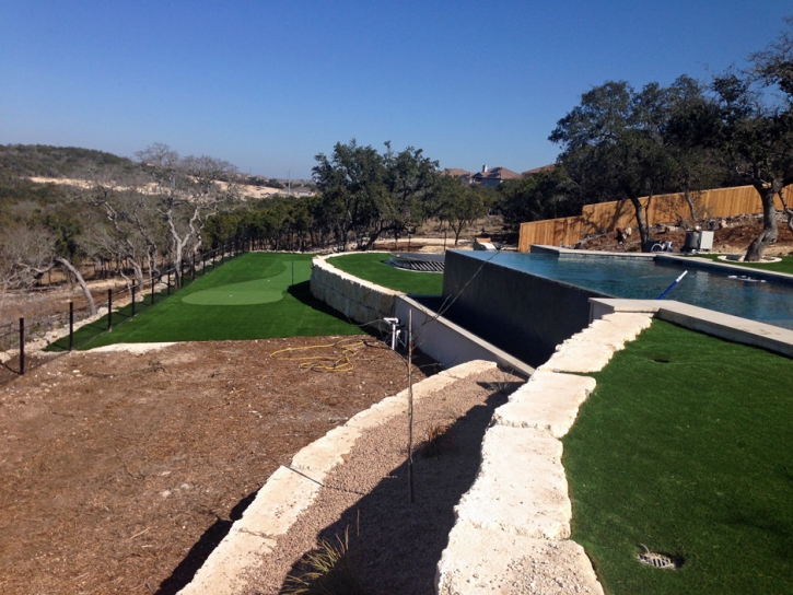 Fake Grass Broadmoor, California Putting Green Carpet, Beautiful Backyards