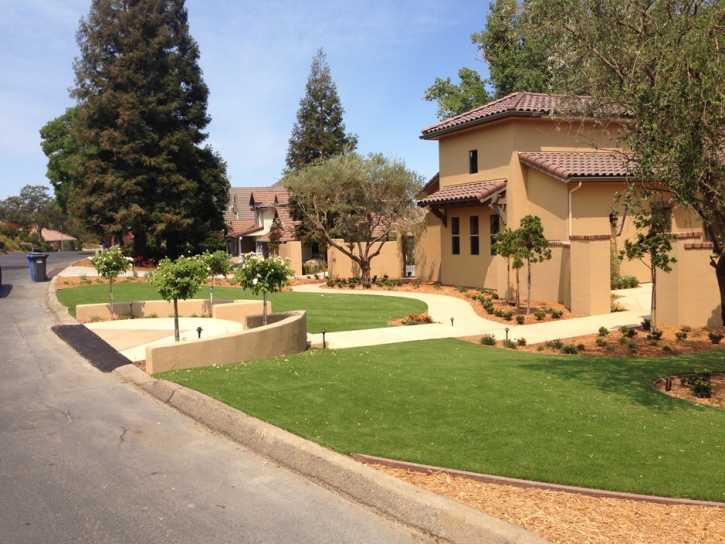 How To Install Artificial Grass Vacaville, California Paver Patio, Front Yard Landscape Ideas