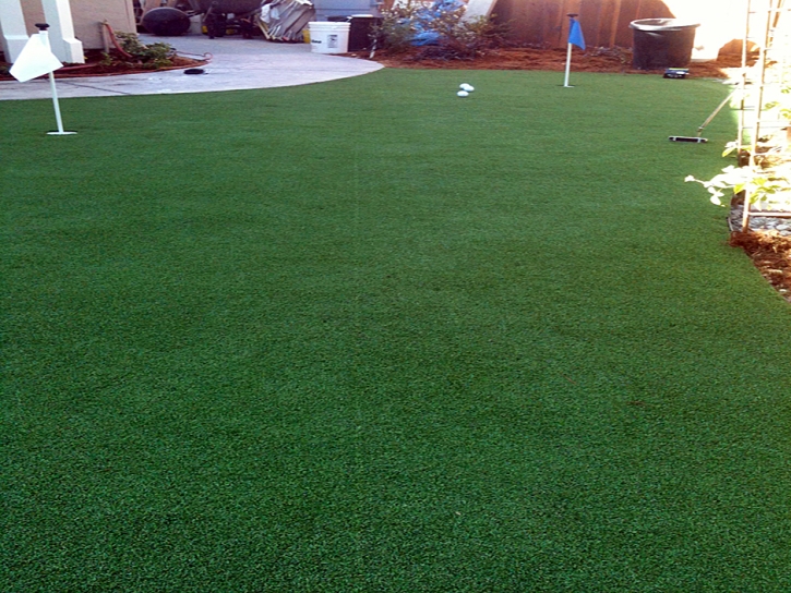 Installing Artificial Grass Hood, California Office Putting Green, Backyard Makeover