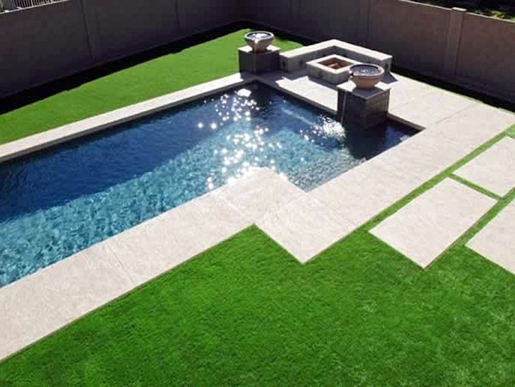 Synthetic Turf Buena Vista, California Paver Patio, Backyard Makeover